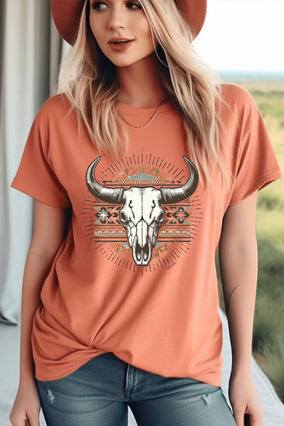 BC DTF AZTEC STEER - SUNSET