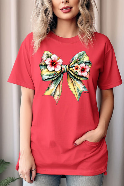 CC DTF HAWAIIAN BOW - WATERMELON