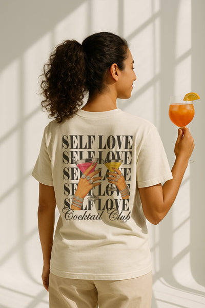 CC DTF SELF LOVE CLUB - WHITE