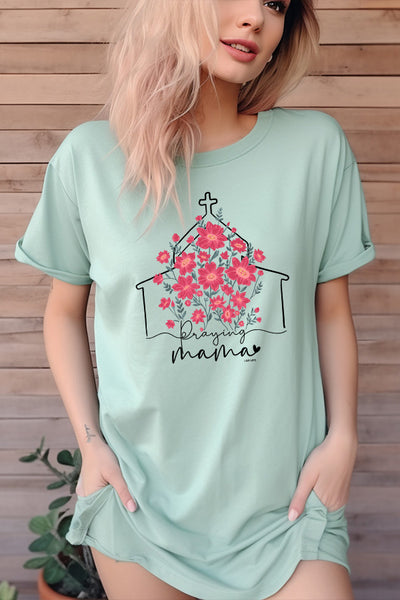 BC DTF PRAYING MAMA CHURCH - MINT