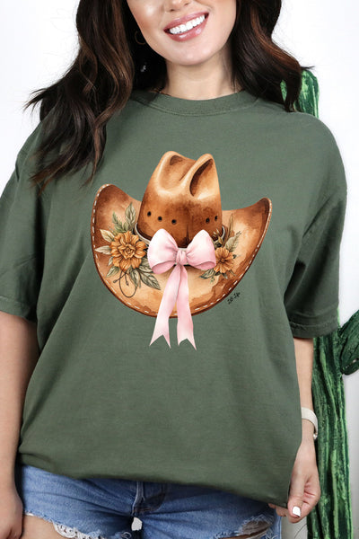 BC DTF FLOWER HAT - SAGE