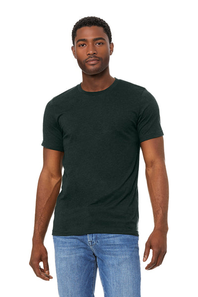 Bella Canvas 3001 CVC - Heather Emerald