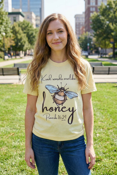 CC DTF KIND WORDS LIKE HONEY - BANANA