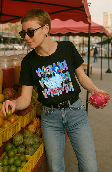 BC DTF MAMA DUCK - BLACK