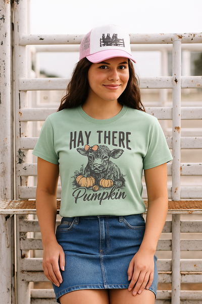 BC DTF HEY THERE PUMPKIN - SAGE