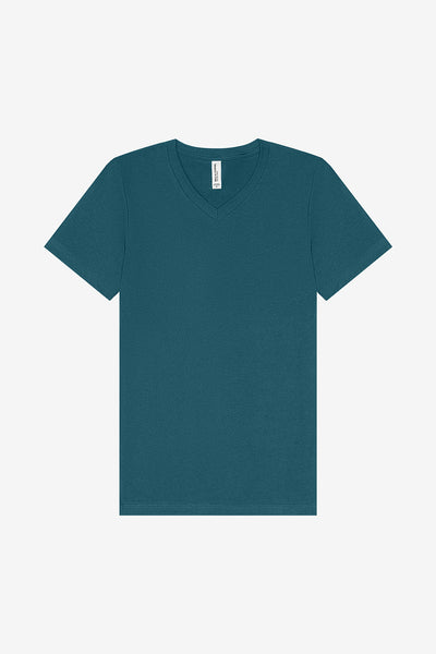 Bella Canvas 3005 V-Neck Short Sleeve - Deep Teal