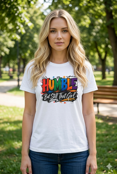 BC DTF HUMBLE TEE - WHITE