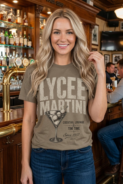 CC DTF LYCEE TEE - ESPRESSO