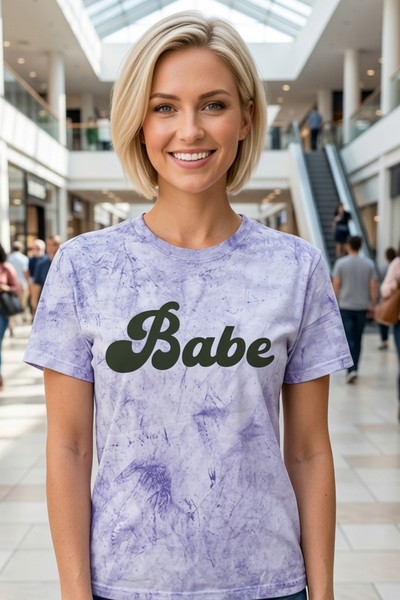 CC BLAST BABE TEE - BLAST PURPLE