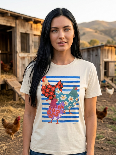 CC DTF IT'S A GOOD DAY TEE - IVORY