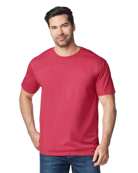 Gildan 64000 Softstyle Short Sleeve - Heather Red