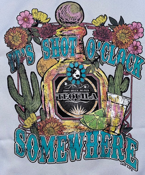 ITS SHOT O CLOCK SOMEWHERE