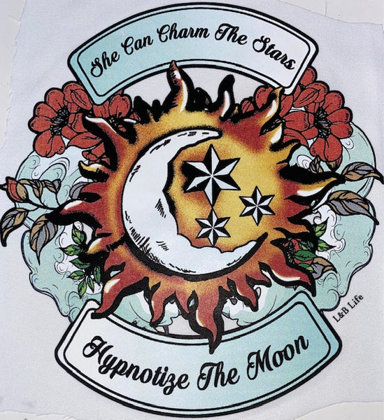 SHE CAN CHARM THE STARS