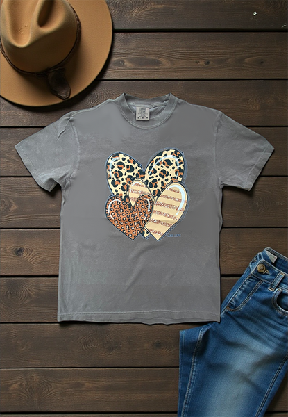 CC DTF LEO HEARTS - PEPPER