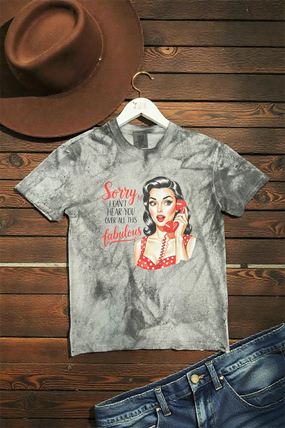 CC BLAST DTF SORRY TEE - BLAST BLACK