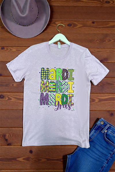 BC DTF MARDI TEE - LAVENDER