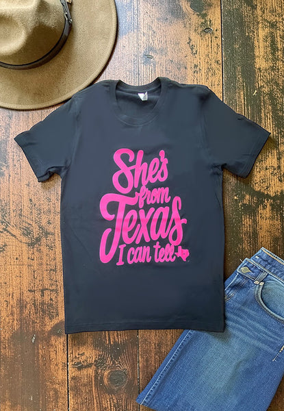 BC DTF SHES FROM TX TEE - BLACK