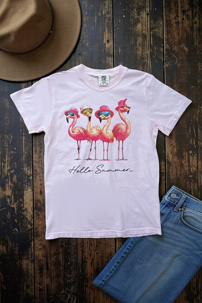 CC DTF HELLO SUMMER TEE - BLOOSM