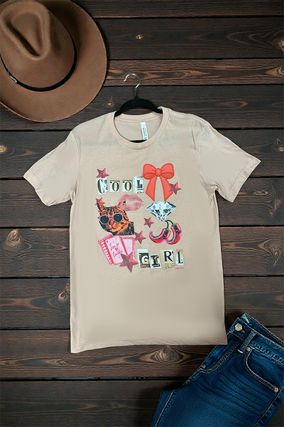 BC DTF COOL GIRL - TAN