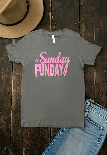 BC SUNDAY FUNDAY TEE - ASHALT