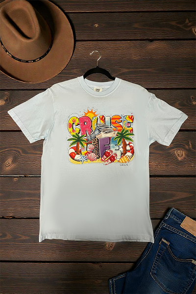 CC DTF CRUISE LIFE TEE - WHITE