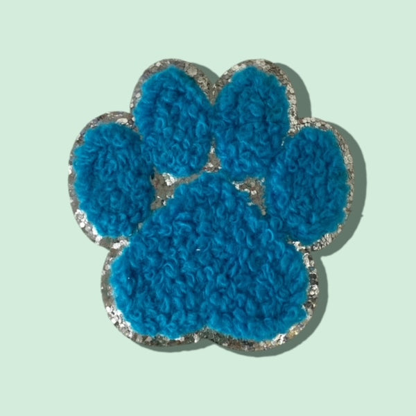 BLUE/SILVER HAT PATCH