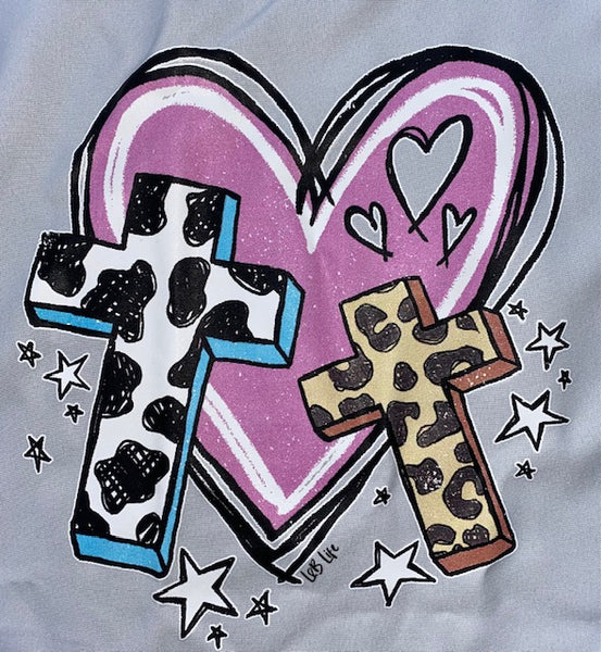 2 LEOPARD CROSSES