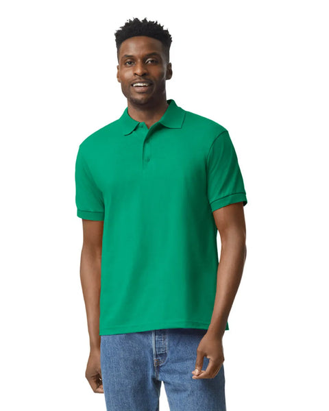 Gildan 8800 Polo T-Shirt - Kelly Green