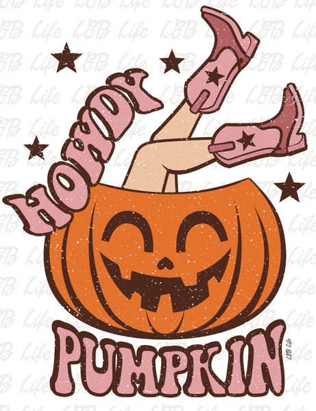 HOWDY PUMPKIN