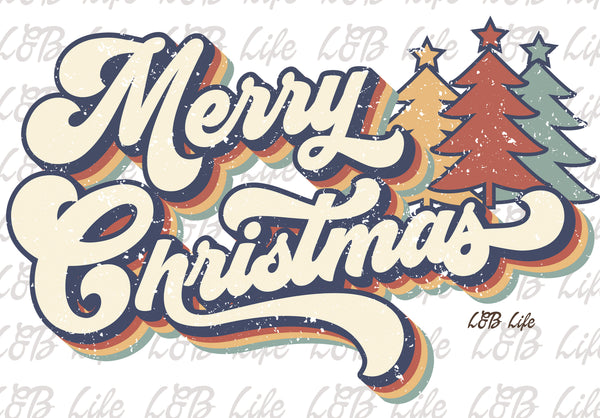 VINTAGE MERRY CHRISTMAS