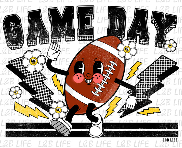 GAME DAY FLOWER FOOTBALL
