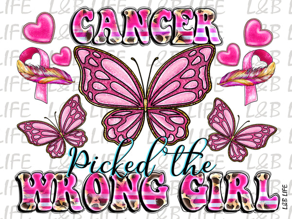 CANCER PICKED THE WRONG GIRL
