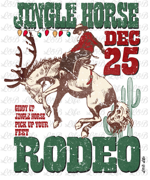 JINGLE HORSE DEC 25 RODEO