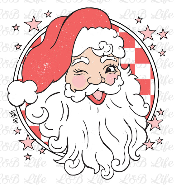 CHECKER STAR SANTA