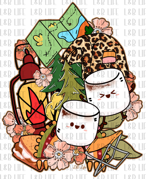 CAMPING MARSHMELLOWS