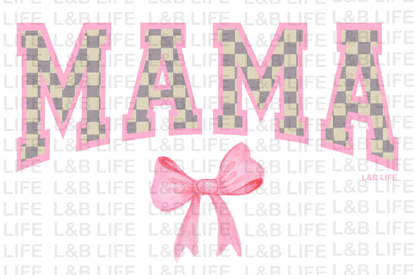 MAMA CHECKERS BOW
