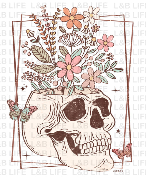 FLOWER SKULL