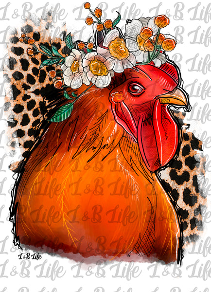 LEOPARD HEN