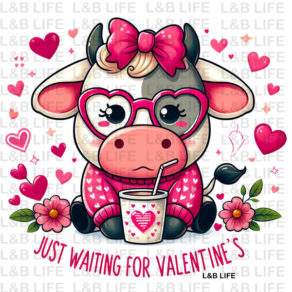 JUST WAITING FOR VALENTINES COW