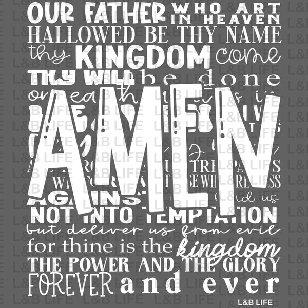 OUR FATHER HALLOWED BE THY NAME