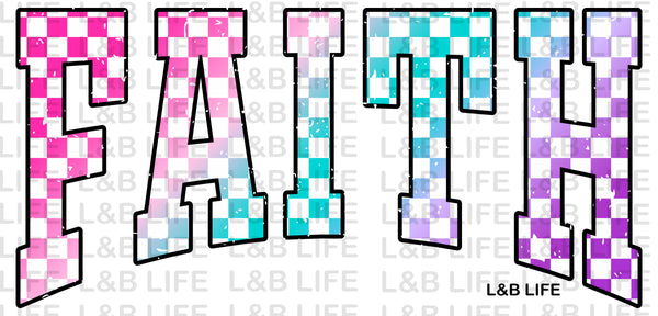 COLORFUL CHECKER FAITH
