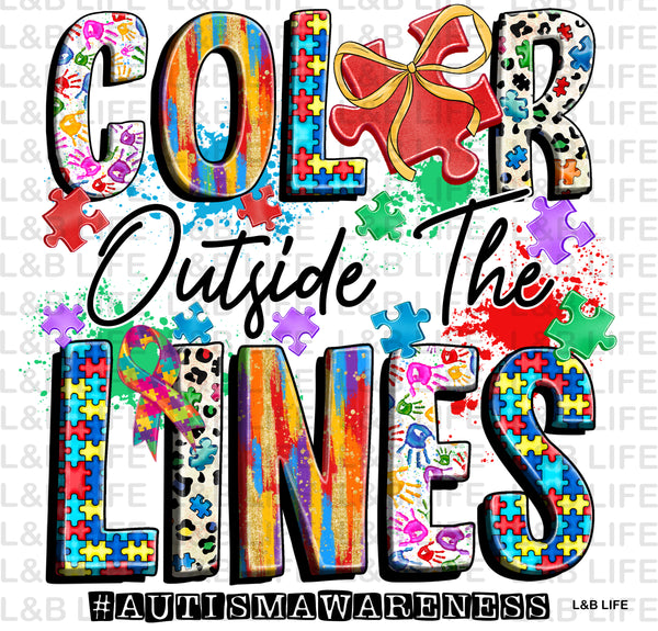 COLOR OUTSIDE THE LINES