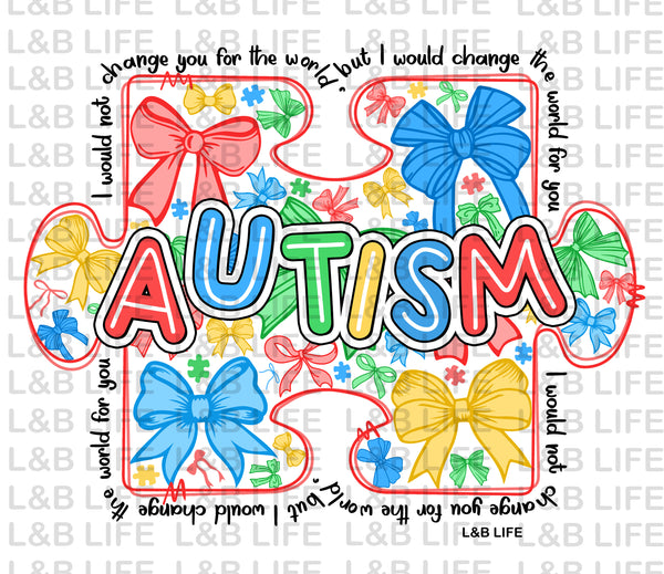 AUTISM BOW PUZZLE