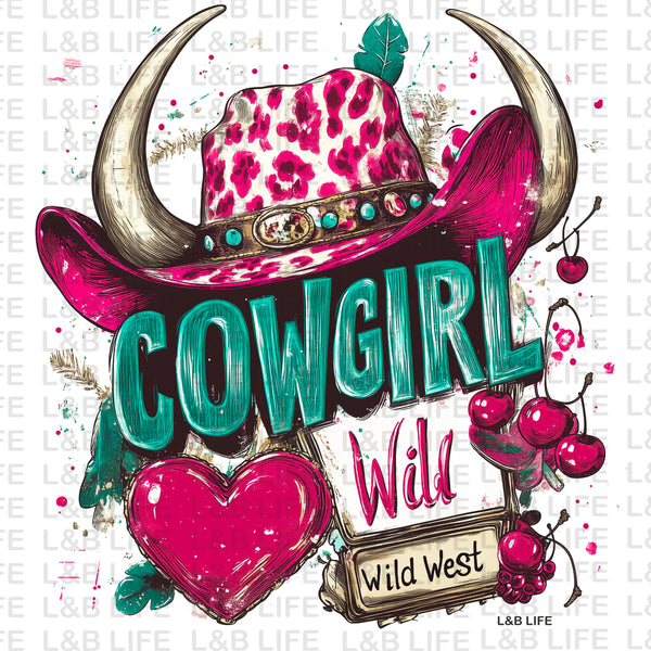 COWGIRL WILD WEST