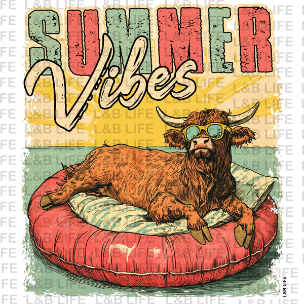 SUMMER VIBES COW
