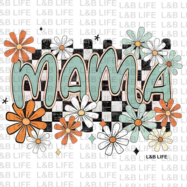 MAMA CHECKER FLOWERS