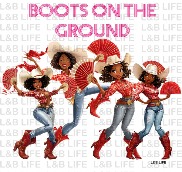 BOOTS ON THE GROUND COWGIRLS