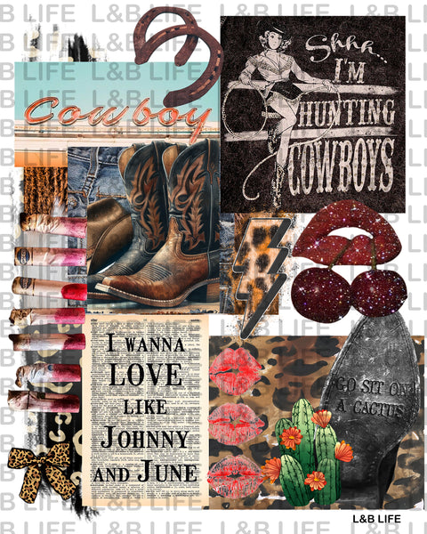 SHHH IM HUNTING COWBOYS