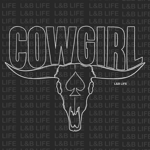 COWGIRL WHITE STEER