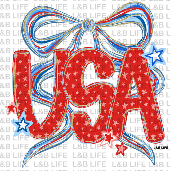 USA STAR BOW